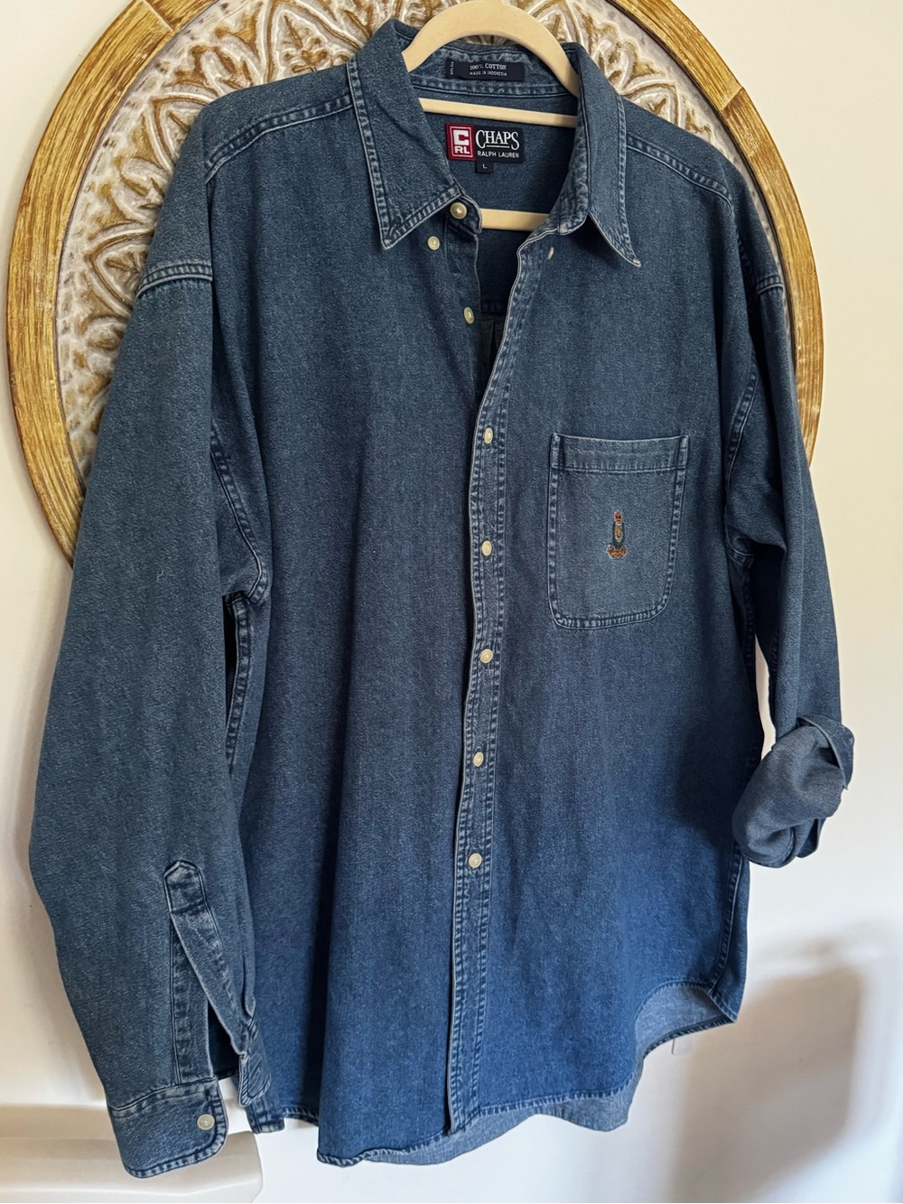 Vintage Chaps Ralph Lauren Denim Shirt